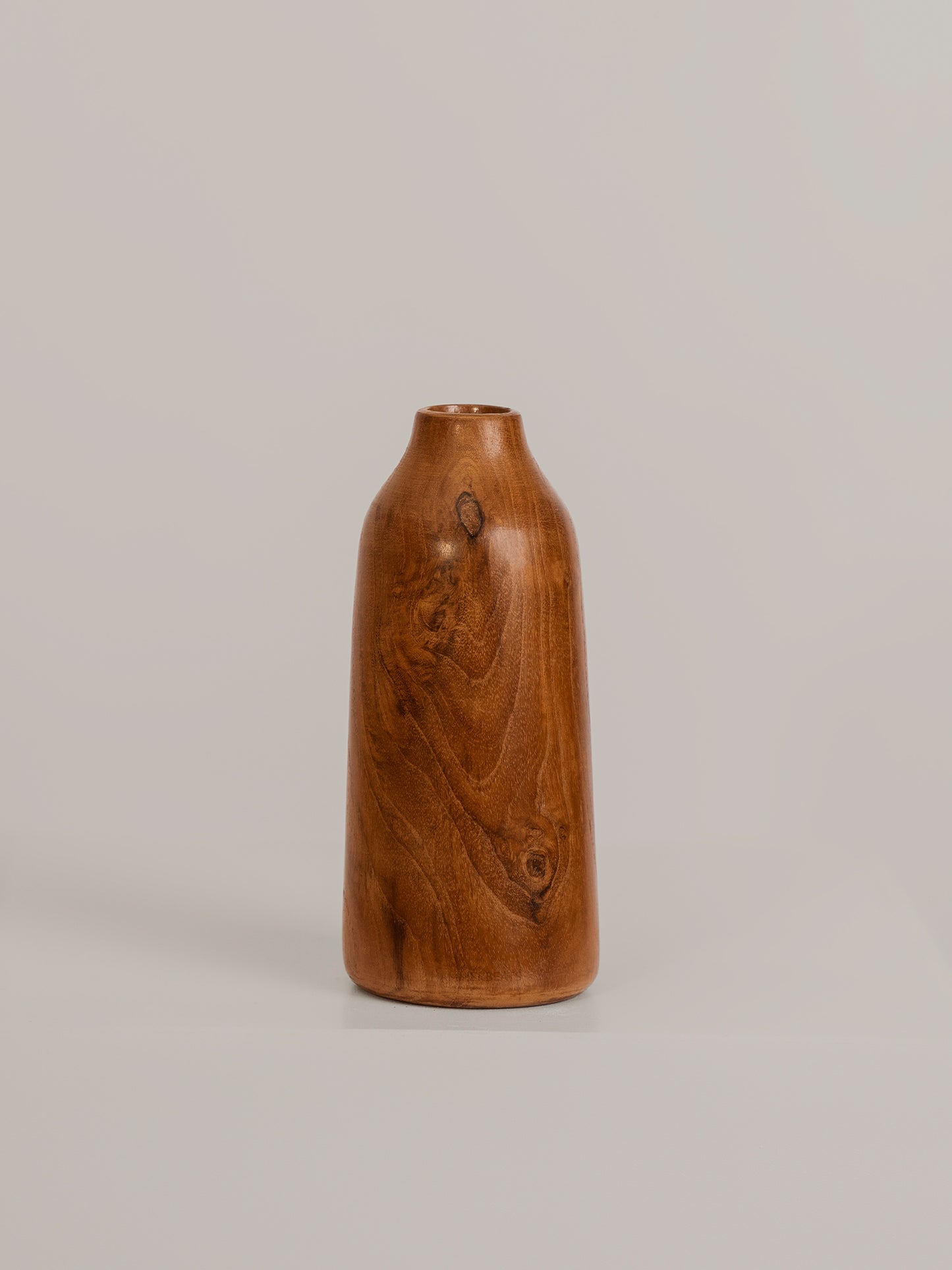 Acorn Wooden Vase