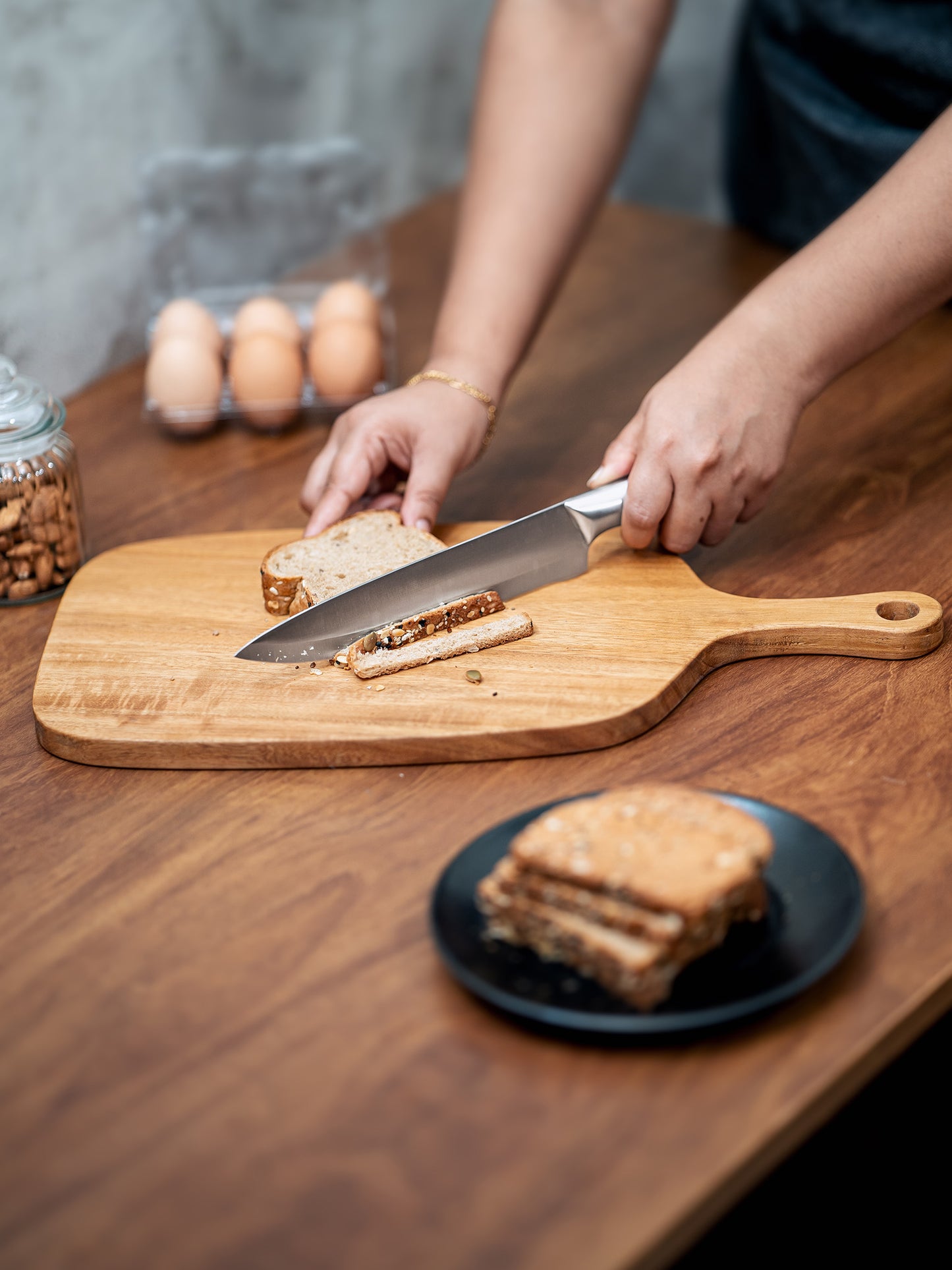 Single Piece Wooden Chopping Board