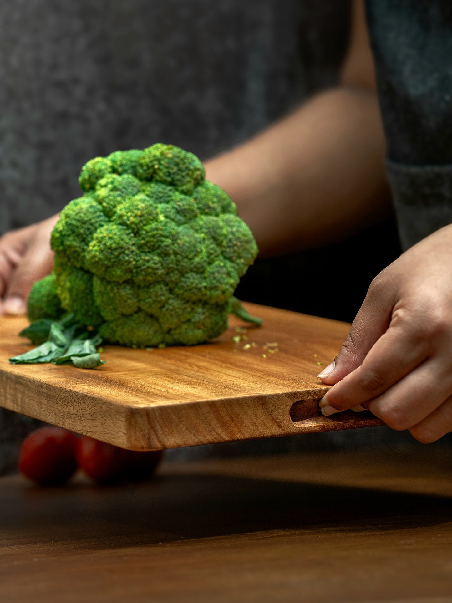 Single Piece Wooden Cutting Board